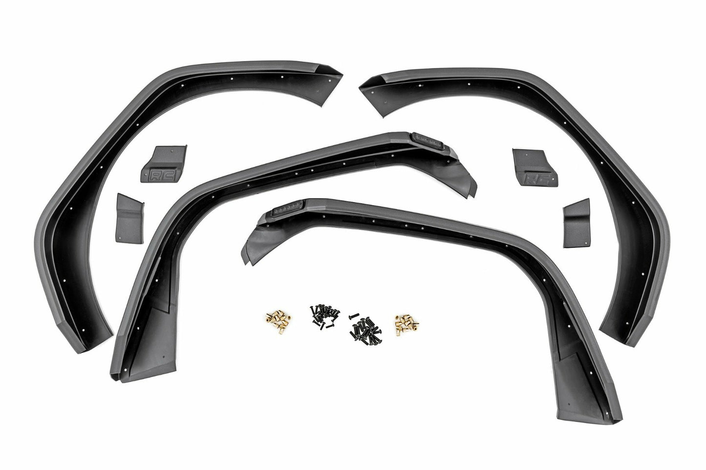 Fits Wrangler JL(18-24) High Clearance LED Flat Fender Flare UV Treated 99036