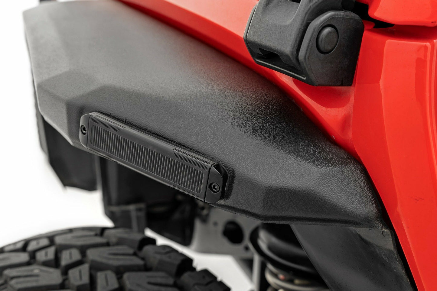 Fits Wrangler JL(18-24) High Clearance LED Flat Fender Flare UV Treated 99036