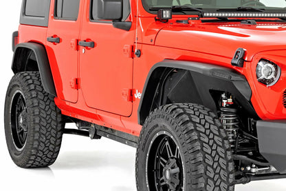 Fits Wrangler JL(18-24) High Clearance LED Flat Fender Flare UV Treated 99036