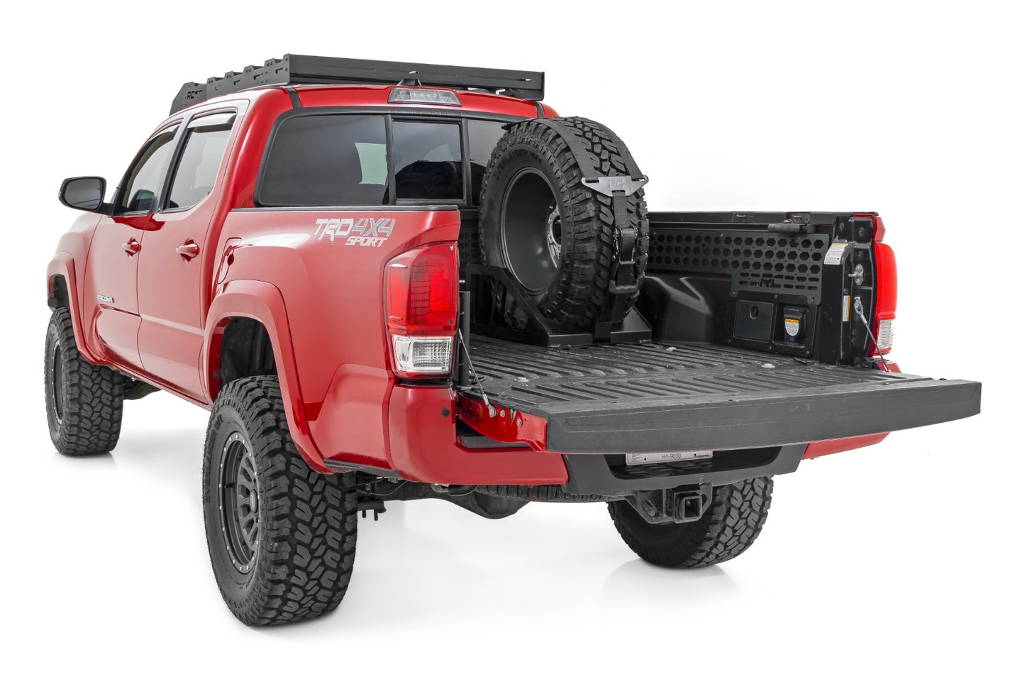 Fits Multiple Make(Chevy/Dodge/GMC) Bed Mount Spare Tire Carrier Universal 99073