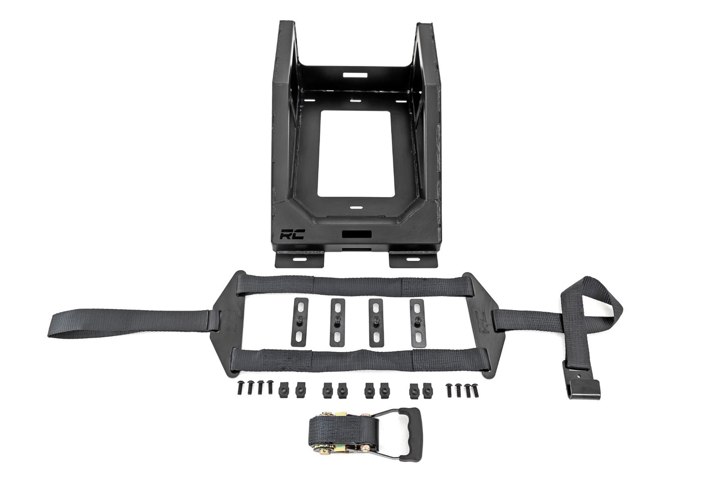 Fits Multiple Make(Chevy/Dodge/GMC) Bed Mount Spare Tire Carrier Universal 99073