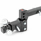 Adjustable Trailer Hitch; 6" Drop; Multi-Ball Mount; Fits 2" Receiver 99100