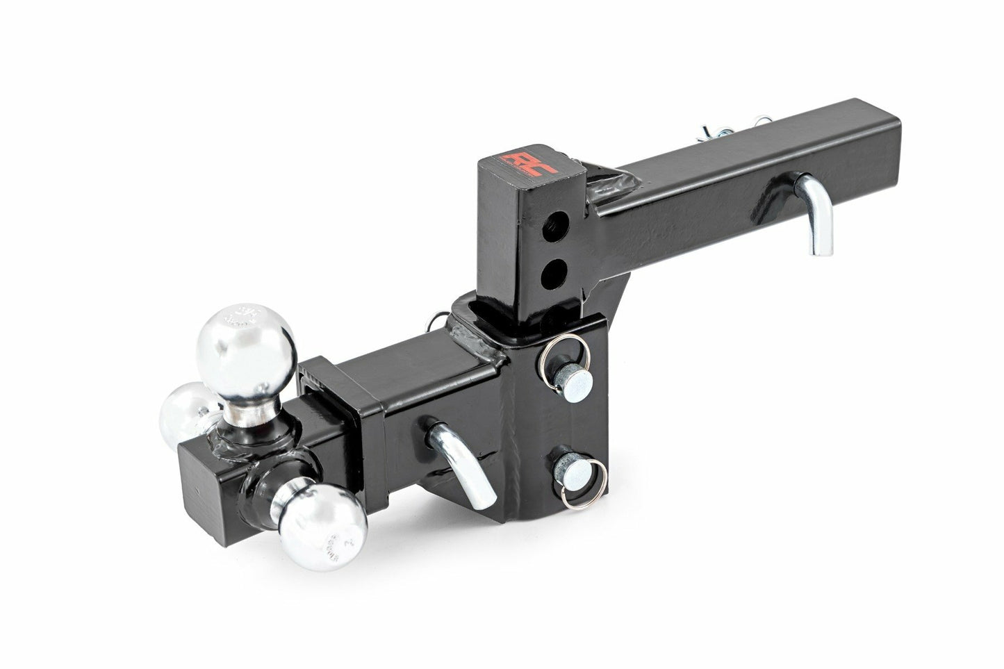 Adjustable Trailer Hitch; 6" Drop; Multi-Ball Mount; Fits 2" Receiver 99100