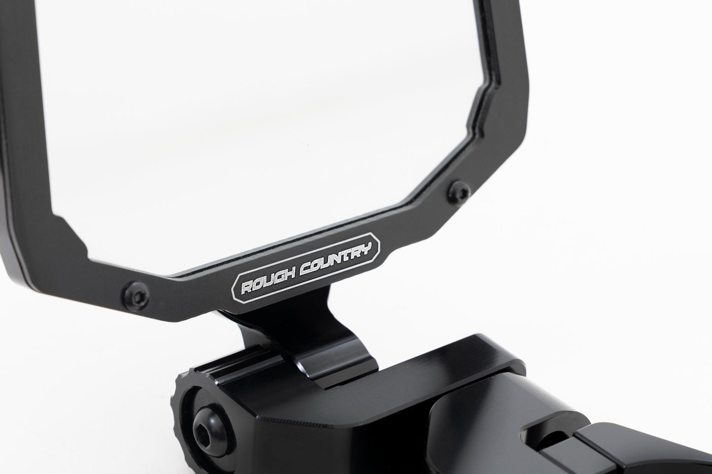 UTV Aluminum Side View Mirrors; Horizontal 99209