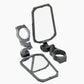 UTV Aluminum Side View Mirrors; Horizontal 99209