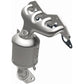 Catalytic Converter with Integrated Exhaust Manifold for HM Grade Federal / EPA Compliant Direct-Fit Manifold Catalytic