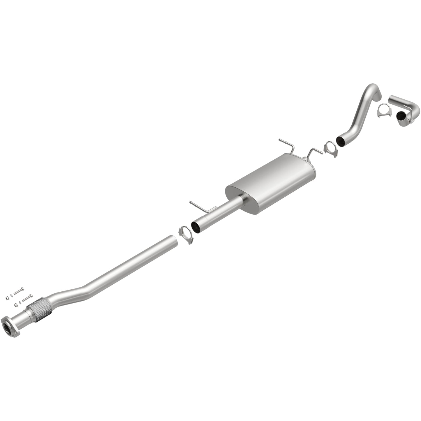 2007-2008 Chevy Silverado 1500 Direct-Fit Replacement Exhaust System 106-0464