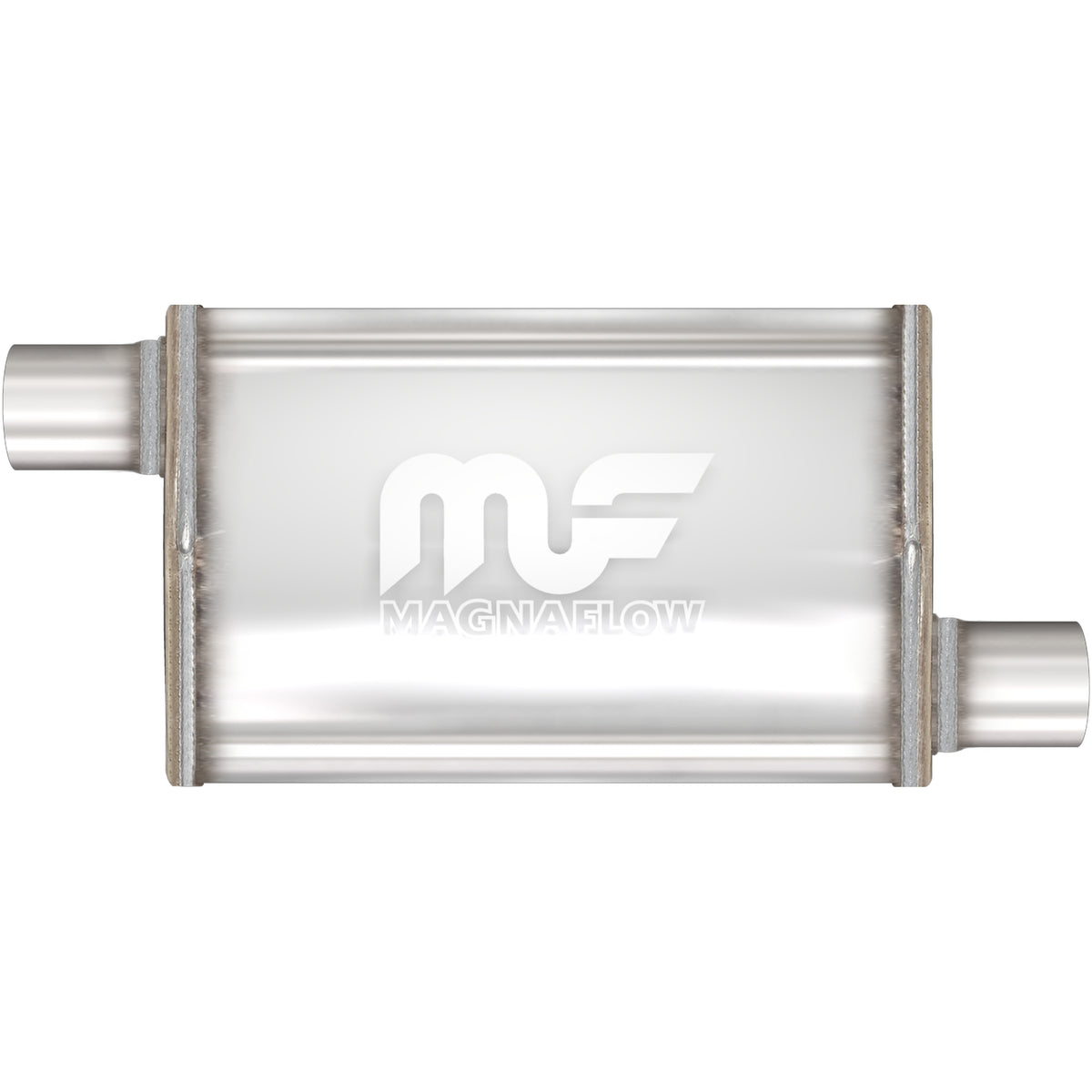 Exhaust Muffler for 4 X 9in. Oval Straight-Through Performance Exhaust Muffler MagnaFlow 14336