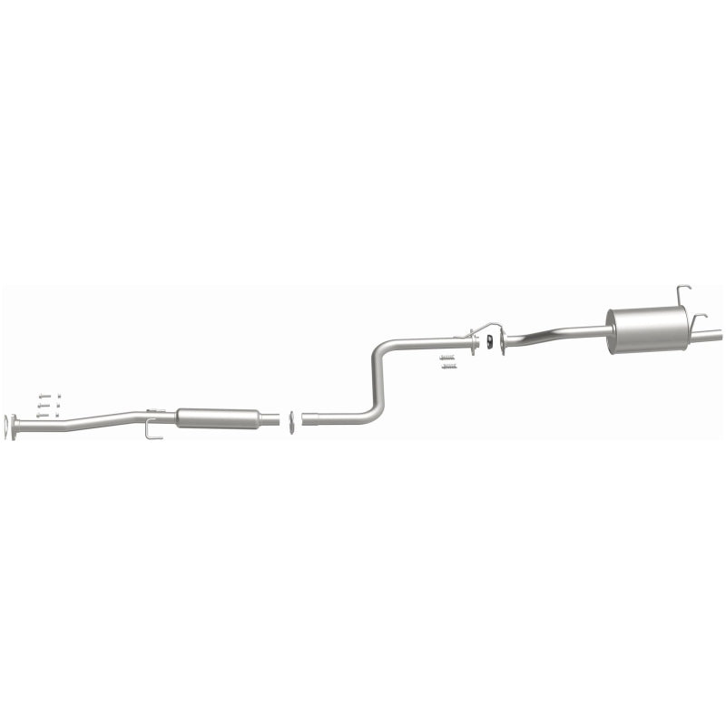 Fits 1993-1995 Honda Civic del Sol 1.5L Direct-Fit Replacement Exhaust 106-0306