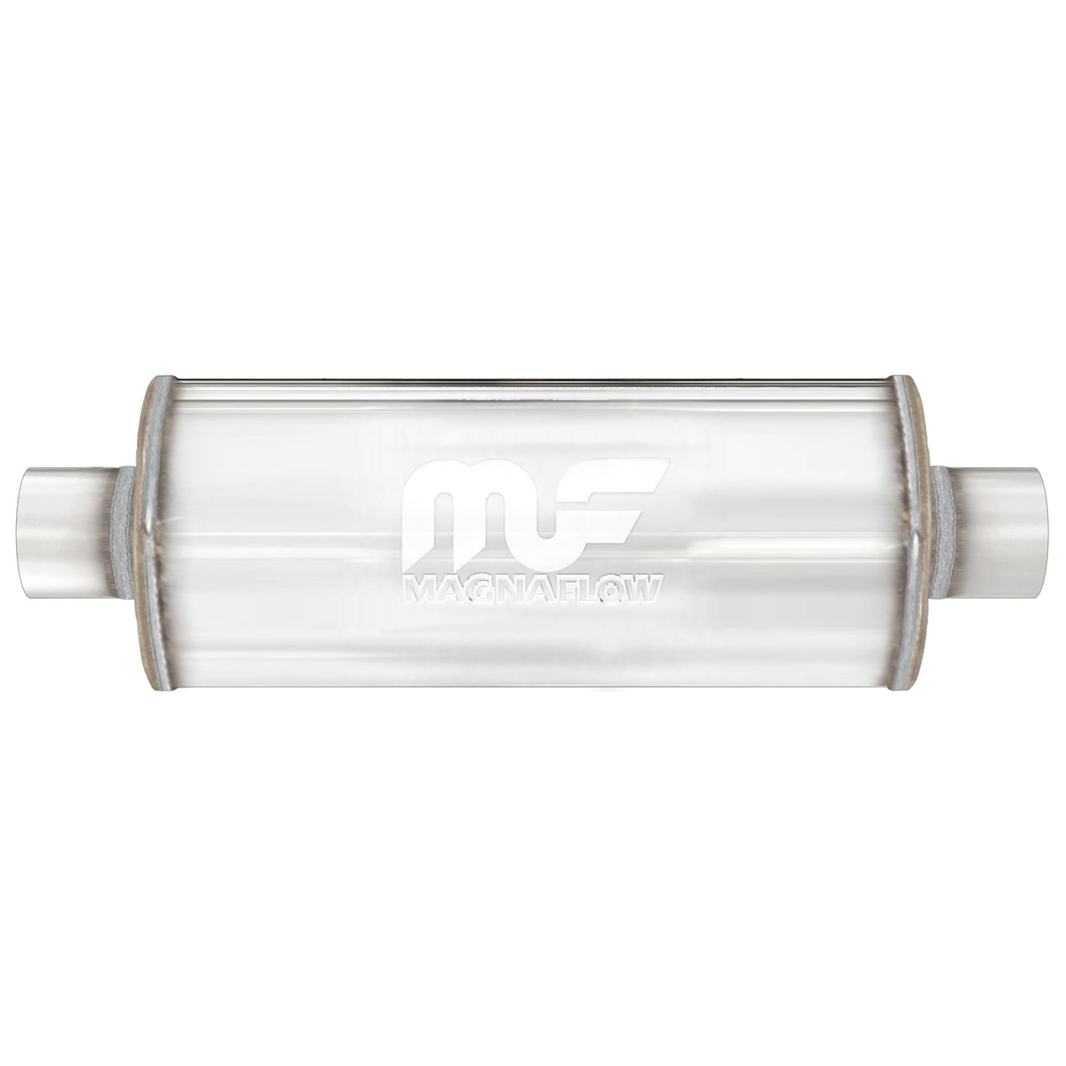 Exhaust Muffler for 6in. Round Straight-Through Performance Exhaust Muffler MagnaFlow 12614