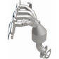 Catalytic Converter with Integrated Exhaust Manifold for HM Grade Federal / EPA Compliant Direct-Fit Manifold Catalytic