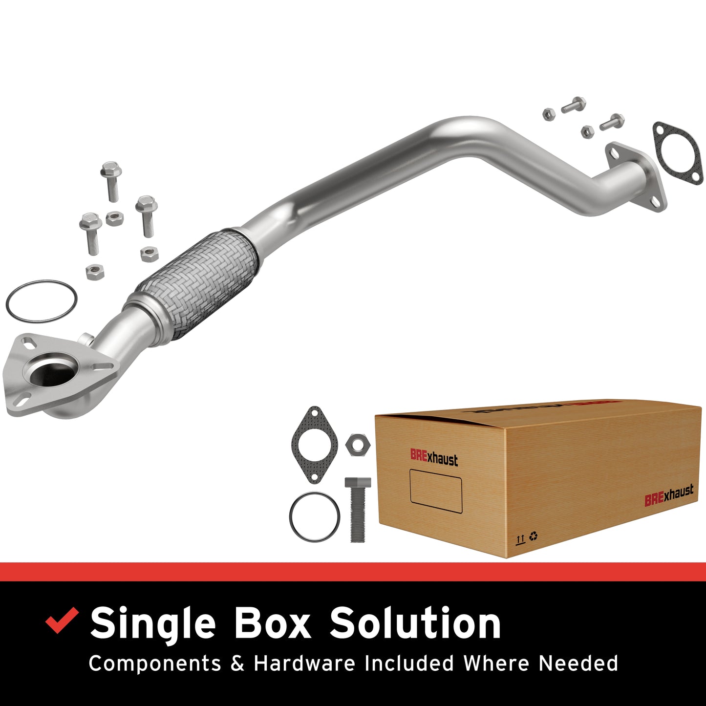 2004-2008 Chevrolet Aveo Direct-Fit Front Pipe Kit 107-0055