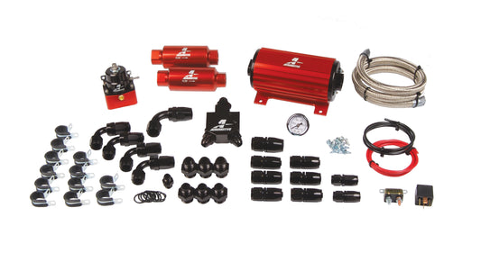 Fuel Pump Complete Kit High Flow EFI Performance Universal Fit Aeromotive 17125-BGPL