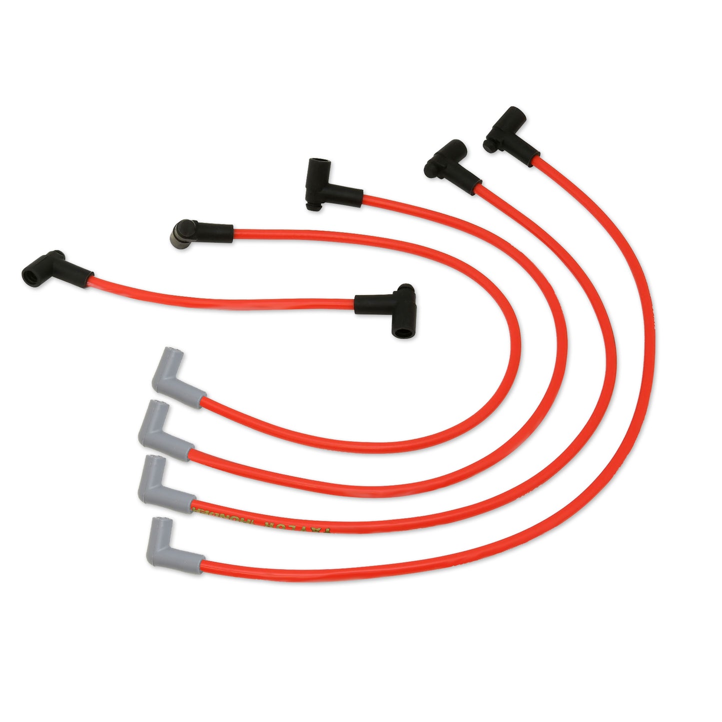 Spark Plug Wire Set Universal 8.2mm Silicone Thundervolt 40 ohm/ft Red 84287