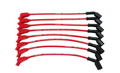 Spark Plug Wire Set Universal 8mm Silicone Spiro Pro 135? 350 ohm/ft Red 76245