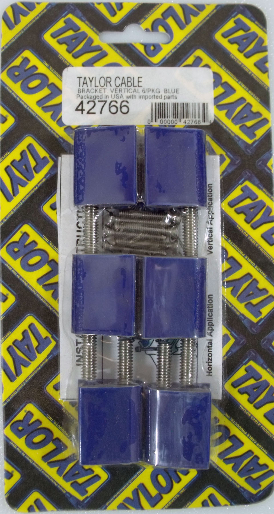 Spark Plug Wire Holder 6 Blue 42766