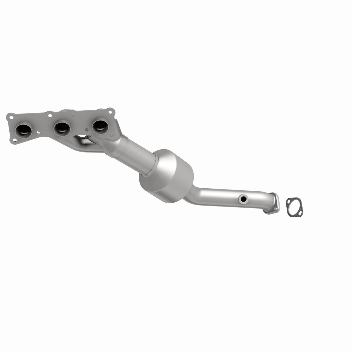 Catalytic Converter with Integrated Exhaust Manifold for HM Grade Federal / EPA Compliant Direct-Fit Manifold Catalytic