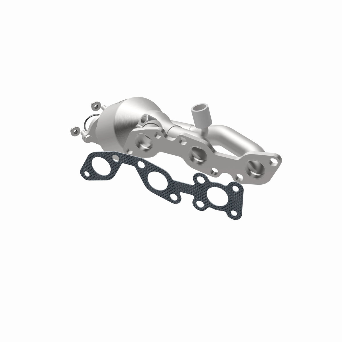 Catalytic Converter with Integrated Exhaust Manifold for HM Grade Federal / EPA Compliant Direct-Fit Manifold Catalytic