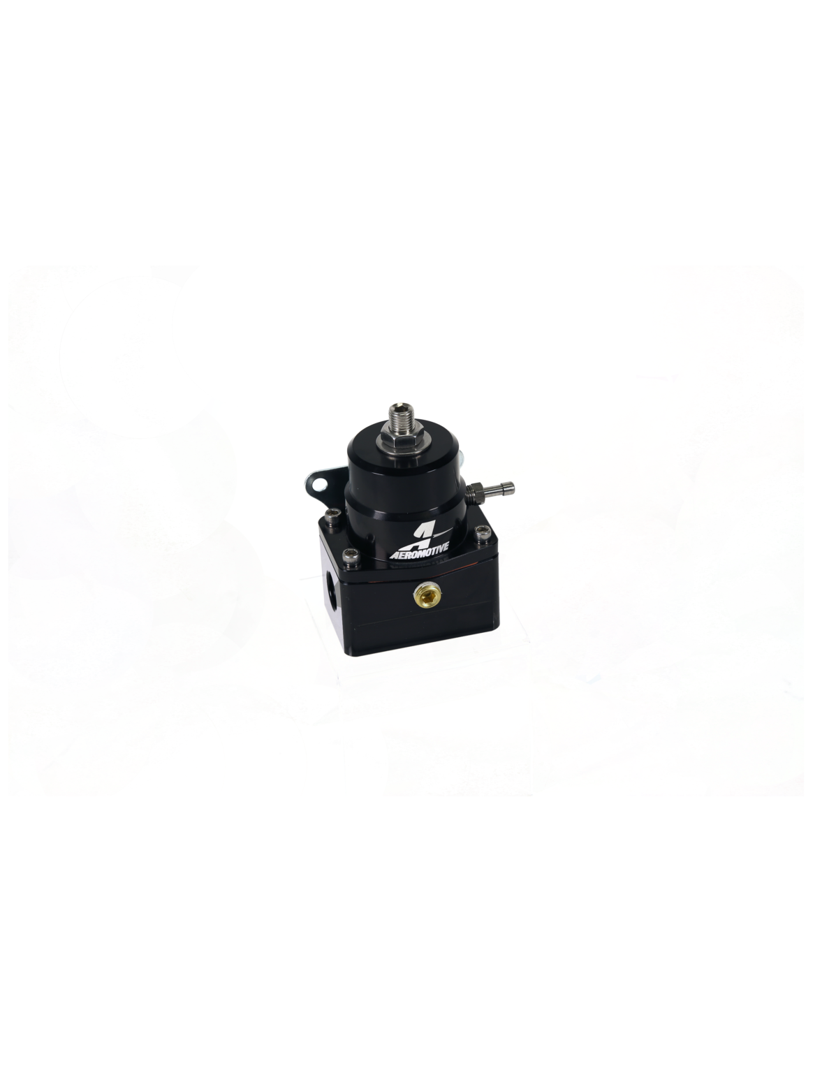 Fuel Pressure Regulator Adjustable Fuel Pressure Universal Fit Aeromotive 13131-BGPL