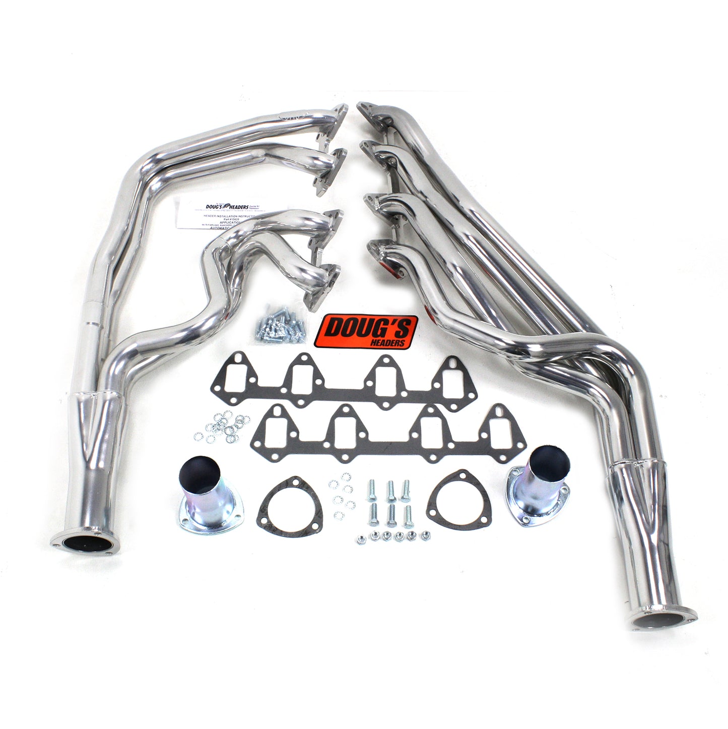 Long Tube Headers for Ford Fairlane 66-70 FE 390-428 Manual Only D625S
