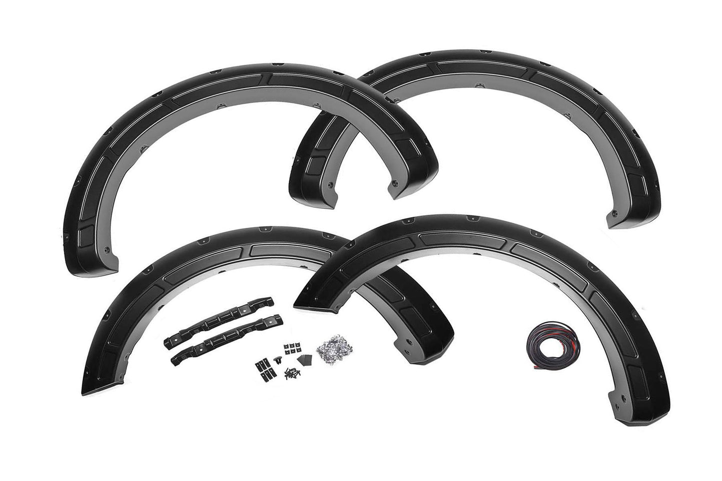Fits Ford F-150 2WD/4WD (2015-2020) Fender Flares; Defender; A-F11811