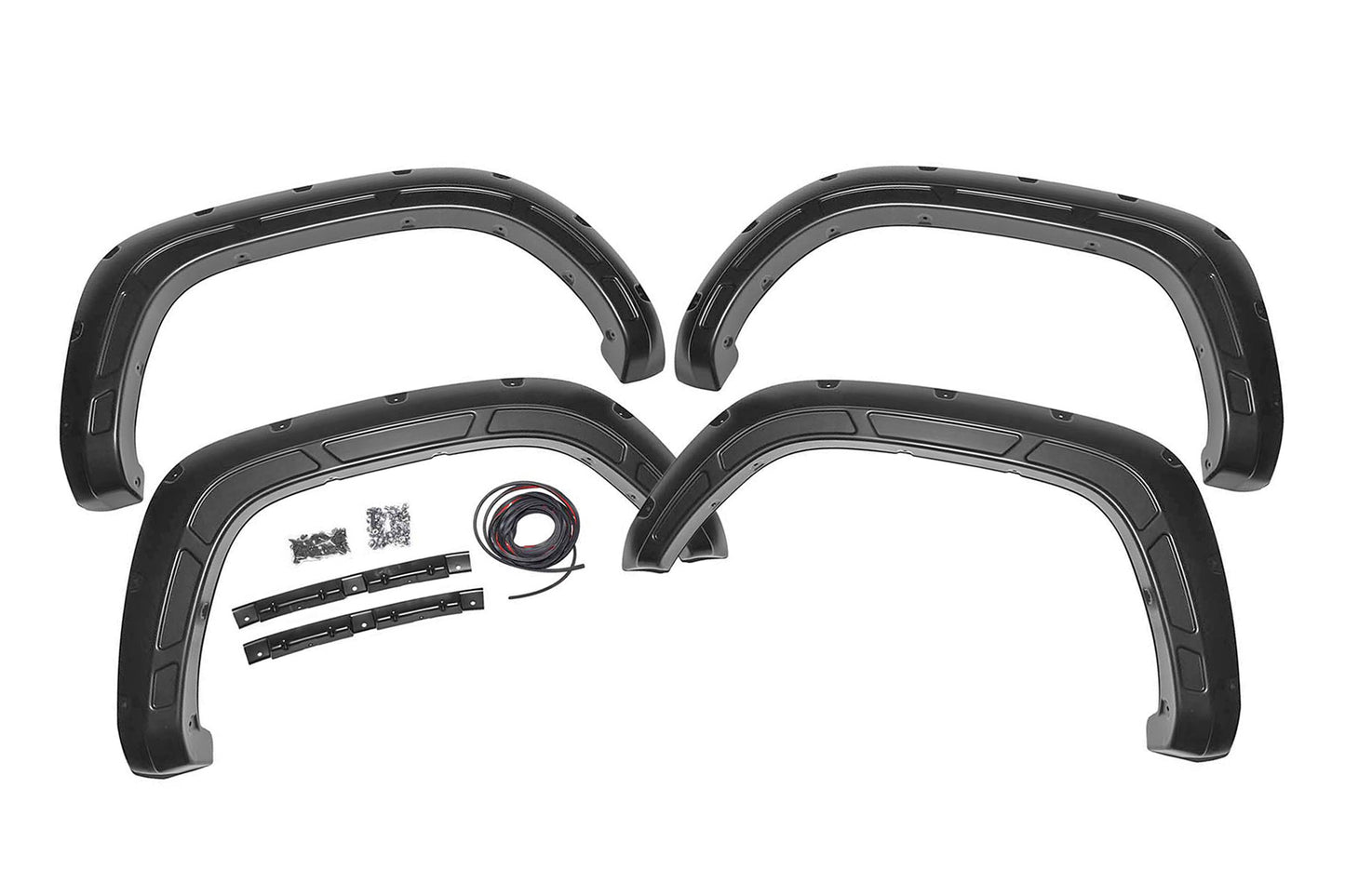 Fits Tacoma(16-23) Fender Flare Defender 218 Black Metallic A-T11621-218