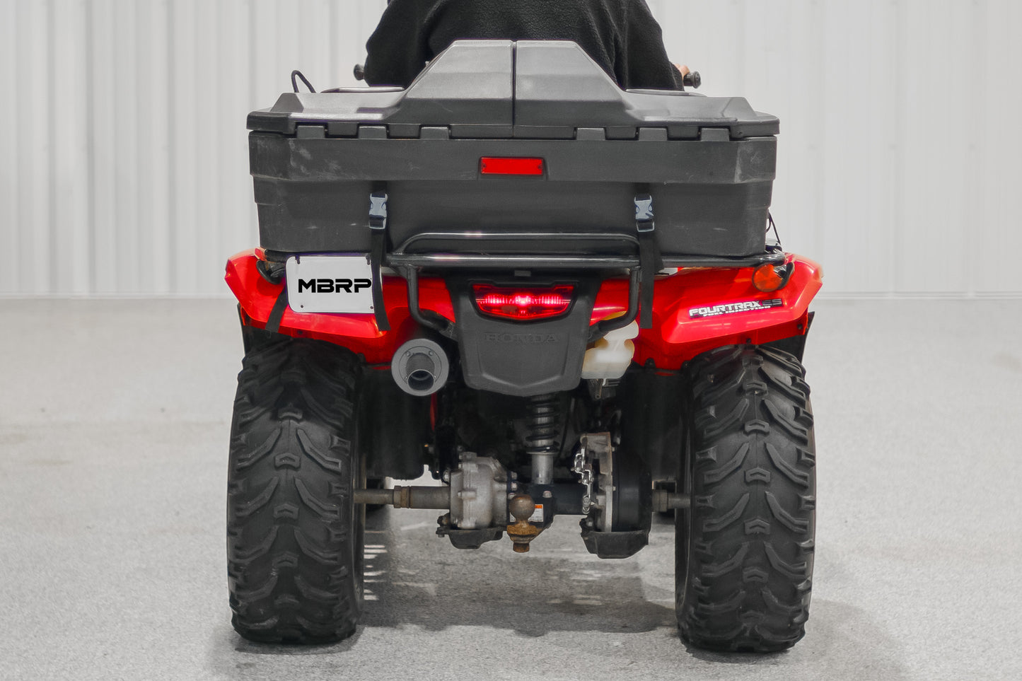 2007-2013 Honda TRX420FM FourTrax Rancher 4X4 Sport Muffler, Chambered AT-6109SP