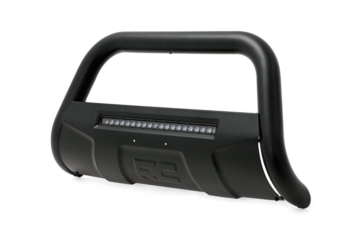 Fits Ram 1500 2WD/4WD (2009-2018 & Classic) Black LED Bull Bar; B-D4091
