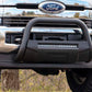 Fits Ford F-250 Super Duty 2WD/4WD (2017-2022) Black LED Bull Bar; B-F2017