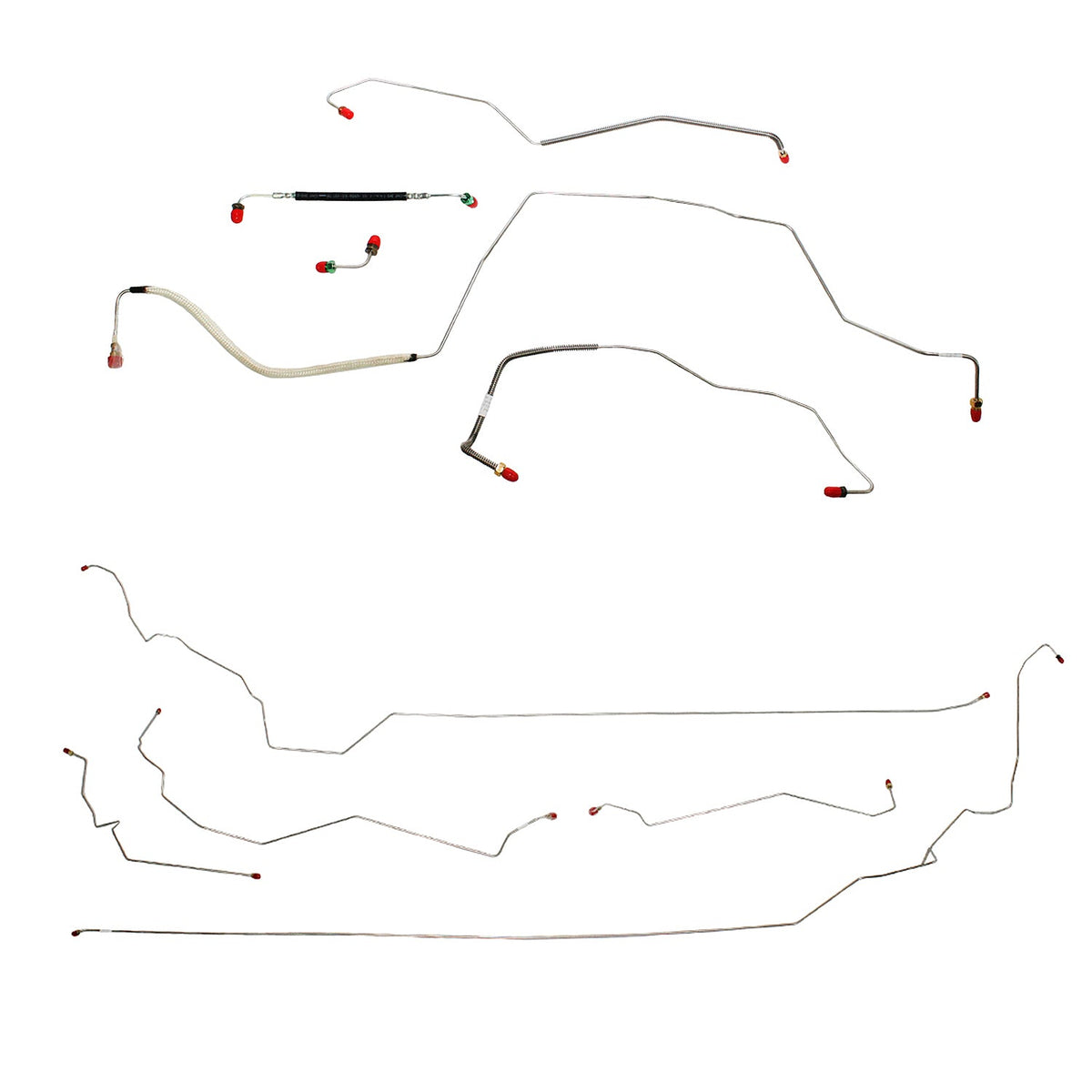 1999-2005 Buick Century Complete Brake Line Kit AWABS CBK0054OM