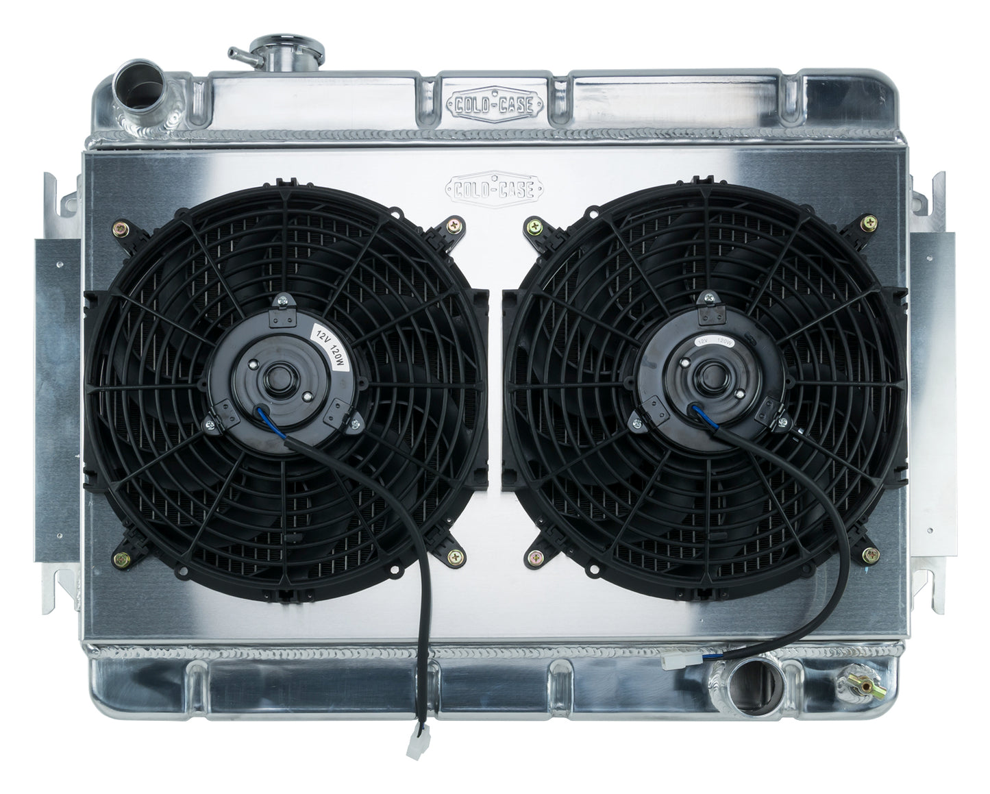 66-67 Chevelle / El Camino Aluminum Radiator And Dual 12 Inch Fan Kit MT