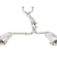 2006-2013 Lexus IS250 Dual Cat-Back Exhaust System RWD Sedan XFORCE ES-LIS350-CBS