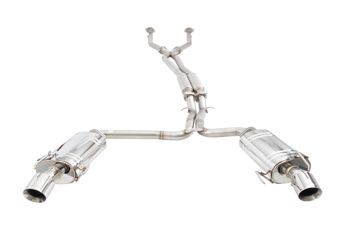 2006-2013 Lexus IS250 Dual Cat-Back Exhaust System RWD Sedan XFORCE ES-LIS350-CBS