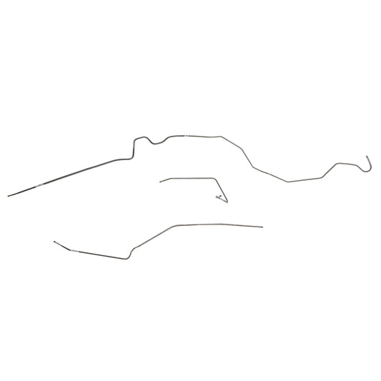 Fuel Return Lines for 79-81 Pontiac Firebird 1/4 Inch 3 Piece FGL7905OM