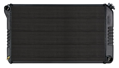 68-77 GM A-Body Manual Aluminum Radiator Black Night Rider Series
