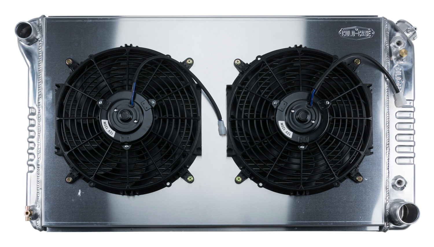 77-87 Chevy/GMC Pickup Truck Aluminum Radiator And 12 Inch Dual Fan Ki ...