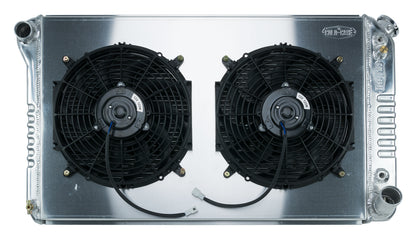 67-76 Chevy GMC Pickup Truck Aluminum Radiator And 14 Inch Fan Kit