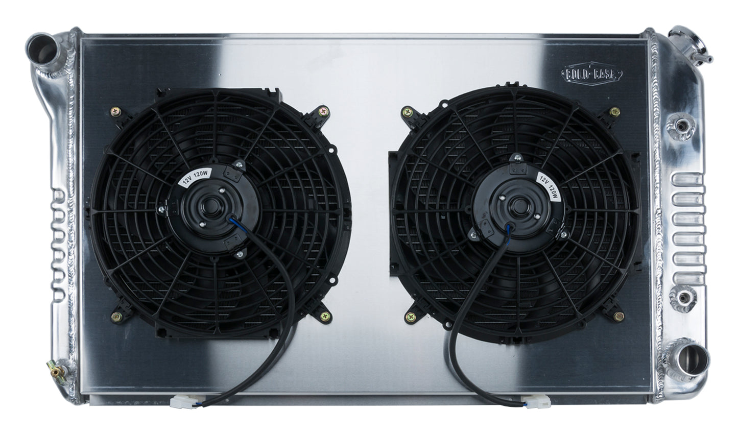 Firebird Radiator 70-81 Firebird Auto Transmission Aluminum And Dual Fan Kit