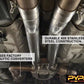 2015-2024 Mustang Resonator Delete H-Pipe 409 Stainless