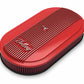 Holley Vintage Series Oval Air Cleaner - Gloss Red Machined - 120-404