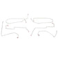 2000-2007 Ford Focus Complete Brake Line Kit No ABS Rear Drums CBK0209SS