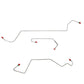 2000-2007 Ford Focus Complete Brake Line Kit No ABS Rear Drums CBK0209SS