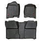 Fits Chevy/GMC 1500/2500HD (07-14) Floor Mats; FR & RR; Crew Cab; M-20713