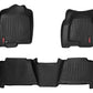 Fits Chevy/GMC 1500 (99-06 & Classic) Floor Mats; FR & RR; Crew Cab; M-29913