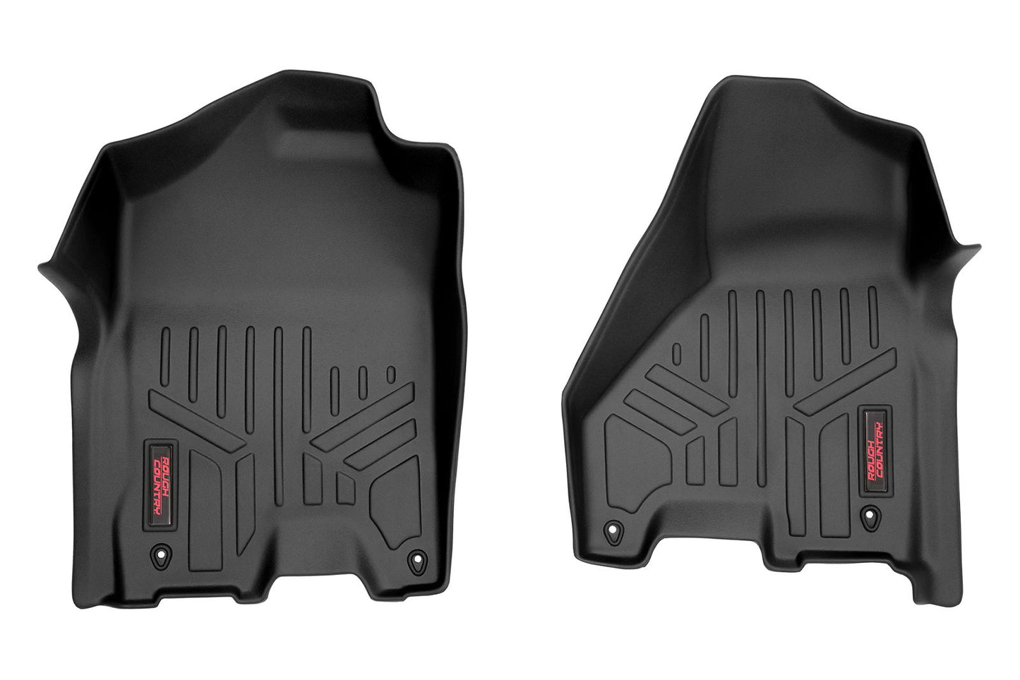 Fits Ram 1500/2500/3500(12-2018 &Classic) Floor Mats Front Crew/Mega Cab M-3141