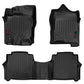 Fits Nissan Titan (17-24)/Titan XD (16-24) Floor Mats; FR & RR; Crew Cab M-81712