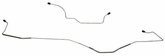 1967 Ford Mustang Complete Brake Line Kit V8 Power Disc MBLK18