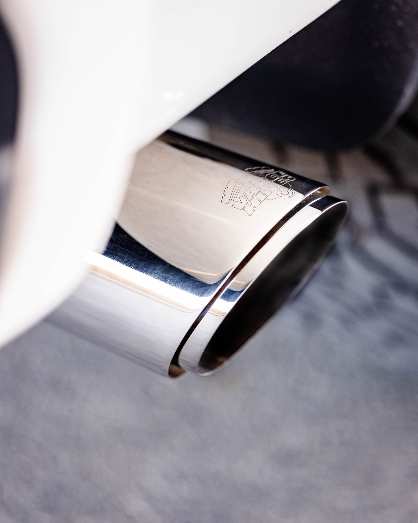 5 x 6.5 x 12 Polished Twin Slash Universal Exhaust Tip 26916