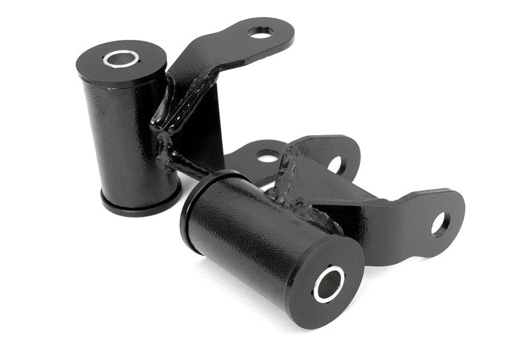 Fits Dodge 1500 2WD/4WD (2002-2008) Lowering Shackles; 1 Inch; RC0503