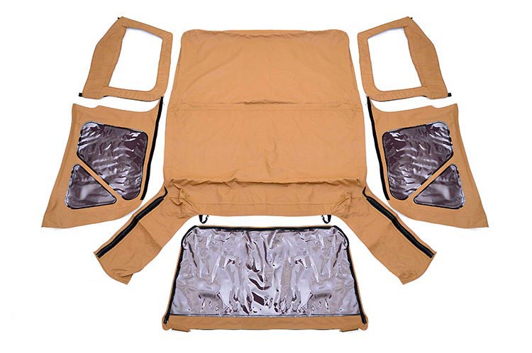Fits Wrangler TJ 4WD(97-06) Soft Top Replacement Spice Half Doors RC85350.70